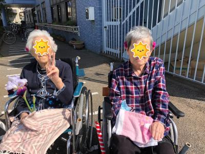↑　笑顔をお見せできないのが残念<br>