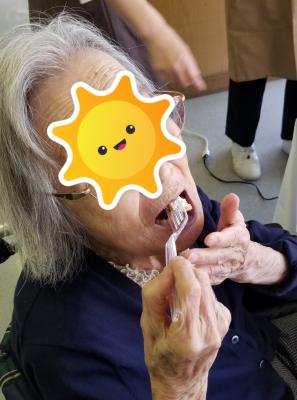 「写真撮って！」って催促されました～～笑<br>