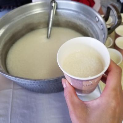 甘酒どうぞ♪<br>