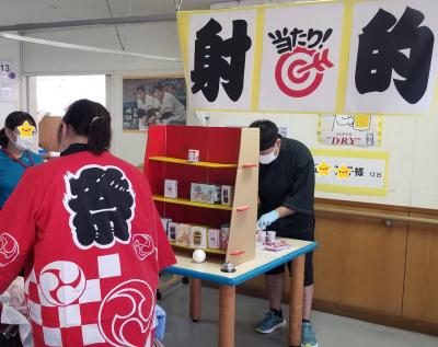 夏祭りといえば射的!<br>