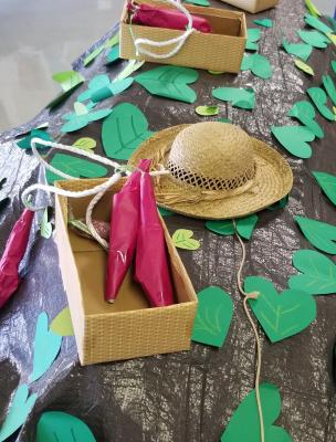 スタッフの力作！<br>