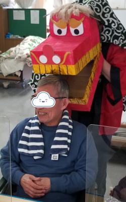 獅子舞かわいいバージョン<br>